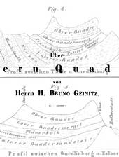H.B. Geinitz über den Überquader (oberstes Obercenoman)
