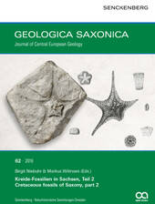 Zweiter Teil der monographischen Revision der sächsischen Kreide-Fossilien - Titelbild von geologica-saxonica.de